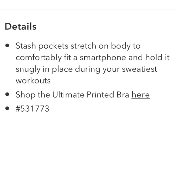 Superb cute Athleta Ultimate Stash Pocket Camo 7/8 Tight size medium - Picture 9 of 12